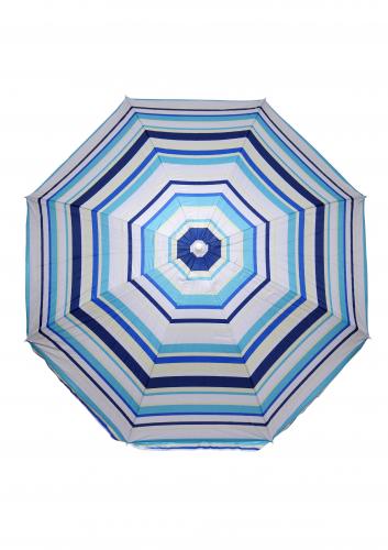 Зонт пляжный фольгированный с наклоном 200 см (6 расцветок) 12 шт/упак ZHU-200 - фото 7